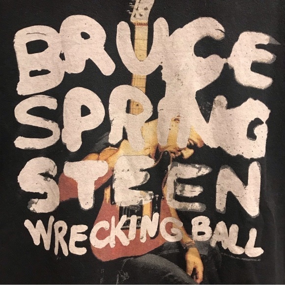 Bruce Springsteen 2012 Wrecking Ball Concert Tee Unisex T-Shirt Size Medium - Picture 3 of 6